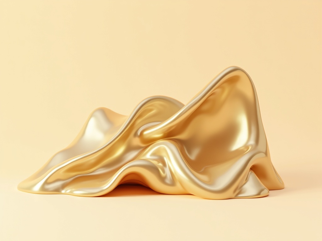 Editorial perfume hero, volumetric light